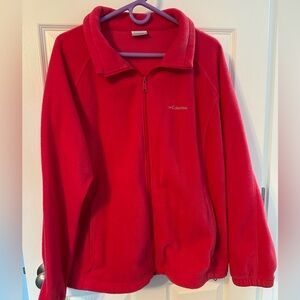 Women’s 3X Columbia Benton Springs jacket. Color is bright pink